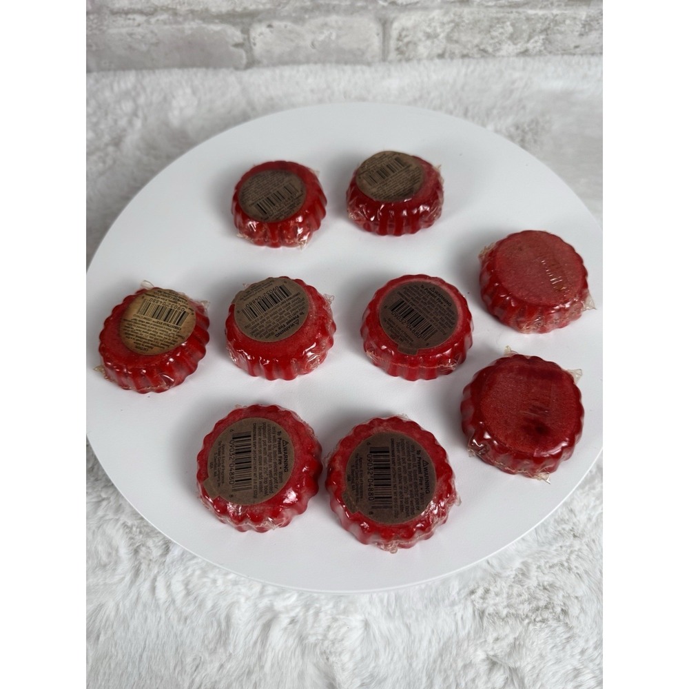 Lot Of 9 Yankee Candle Wax Potpourri Tarts CHRISTMAS EVE - Retired - NEW - Picture 6 of 7